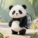 Est pourquoi pas adoptez le cartable Panda ?