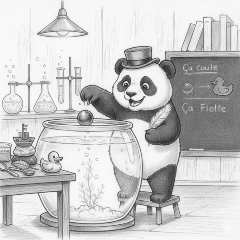 Tous au Labo : Les objets qui coulent et les objets qui flotte