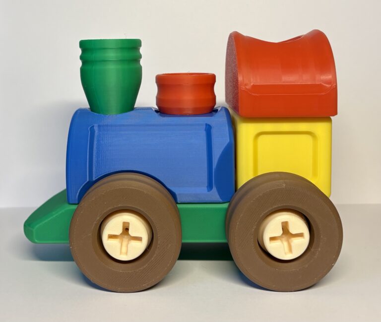 Construire et monter son Jouet : une Locomotive