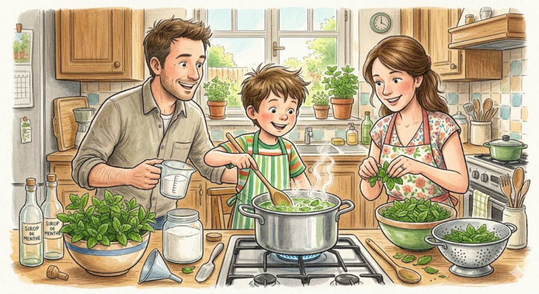 Tous en Cuisine : Sirop de Menthe maison