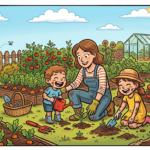 Et si on initiait nos enfants au jardinage ?