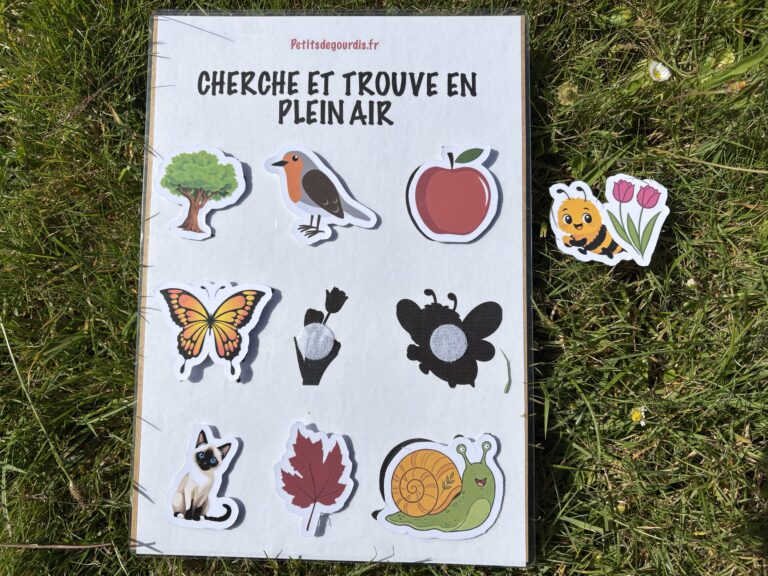 Cherche et trouve en plein air